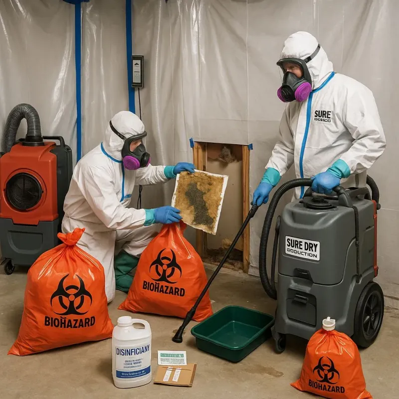 Contaminated Water Handling Protocols process in Audubon, PA