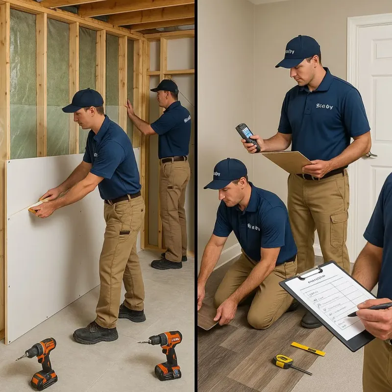 Repairs and Reconstruction process in Audubon, PA