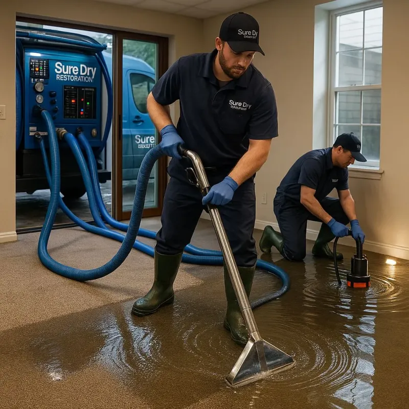 Water Extraction and Removal process in Audubon, PA